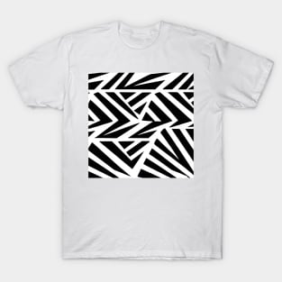 Triangular Contrast T-Shirt